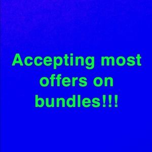 feel free to make bundles with a good offer!!!